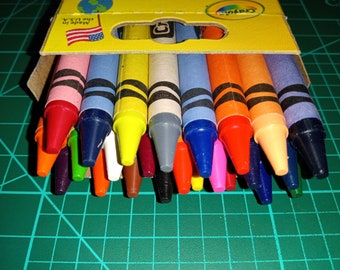 24 Crayola Crayons, Classic Primary and Secondary Colors; Adult Coloring Books, Drawing, Bible Study