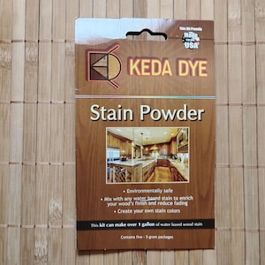 5 Colors Aniline Wood Dye Wood Stain Powder Kit