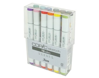 Caliart Alcohol Markers 180pc. Greys Included Color Wheel Set by