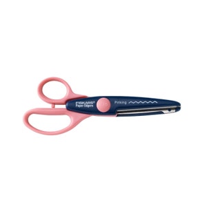 Pinking Pattern Paper Edgers Craft Scissors, Textured Shears; Scrapbooking, Cardmaking, Notesmaking, Paper Ornament, Decorating.