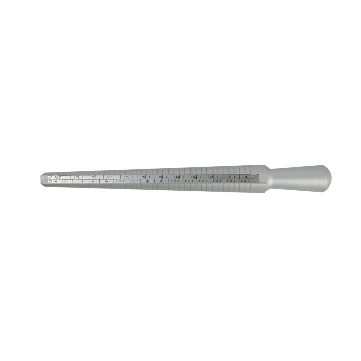 *UK SIZES!* BRITISH METAL RING MANDREL FINGER MEASURER SIZER STICK GAUGE  SIZE 26