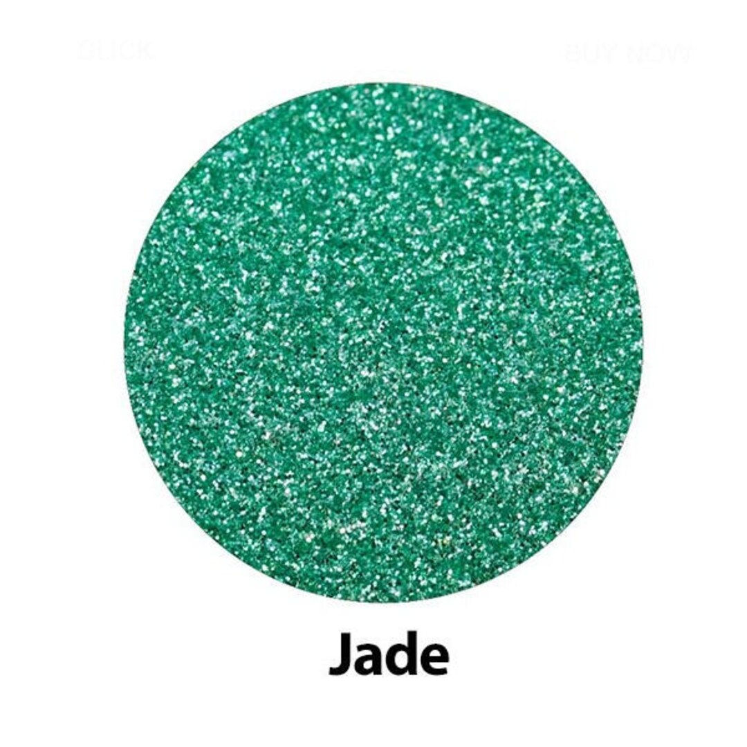 Jade Green High Glitter HTV Iron on Heat Transfer Vinyl for Most