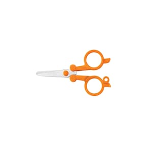 Fiskars Travel Folding Scissors, 3.5 inches open, 2 inches closed, Air-Travel Safe. Crafts, Knitting.
