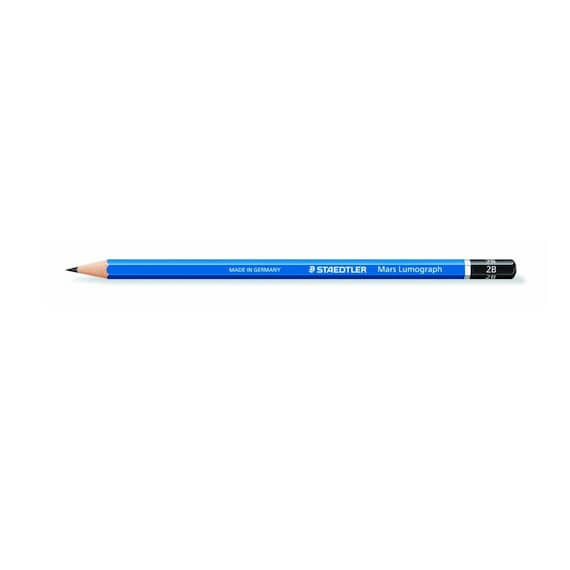 Set of 24 Staedtler Mars Lumograph Art Drawing Pencils, Break-Resistant  Bonded Lead