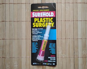 Plastic Surgery® Super Glue, 3g, 11oz SH-302; Drip-Prof, Clog-Resistant