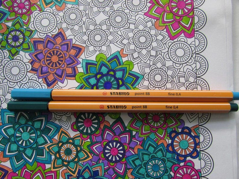 20 Stabilo Point 88 Fineliner Pens, Book Coloring, Calligraphy, Writing, Drawing, Scrapbooking, Journaling, 0.4mm Fine Tip, Point "Never Bleed or Smear" Pens