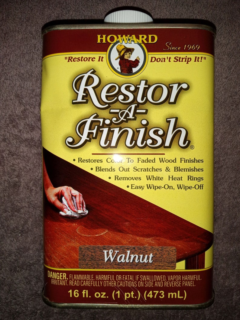 Walnut Restor A Finish Howard RF4016; Restores Wood Finishes, Blending ...