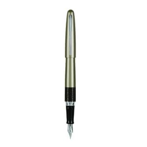 Pilot MR Fountain Pen, Pilot Animal Collection Fountain Pen, Fine Nib Fountain Pen, Gold Lizard, Black Ink; Calligraphy Drawing Inking