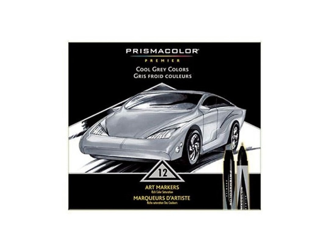  Prismacolor Premier Dual-Ended Art Markers, Chisel