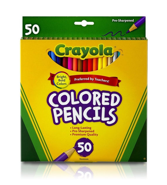 Diary; Crayola Long Colored Pencil Set Journaling 50 Colored Coloring Pencils; Adult Coloring Books Planner Drawing Bible Study