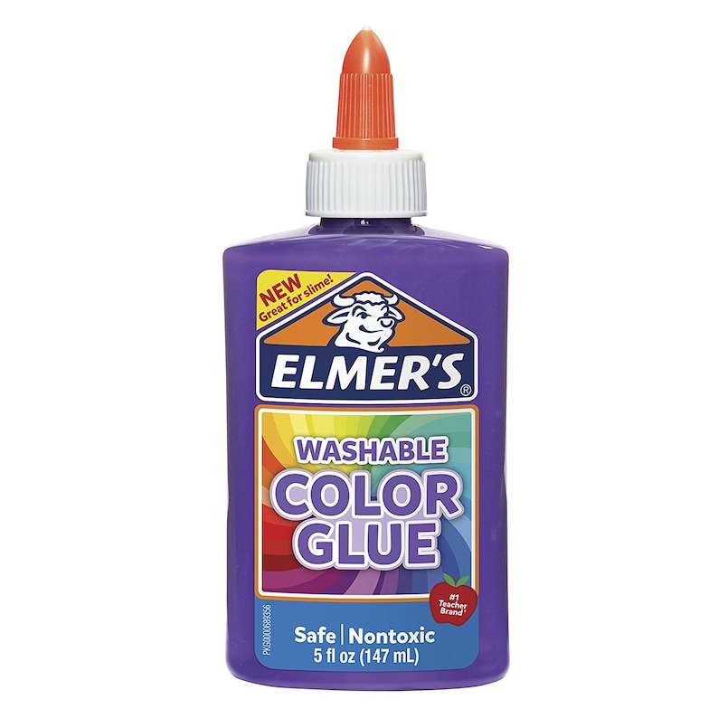Purple Elmer's Liquid Washable Color Glue Washable Etsy