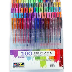 100 Coloring Gel Pens Adult Coloring Books, Drawing, Bible Study
