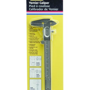 Vernier Caliper, Bead Jewelry Measuring Tool, 5 Inch 125 mm Measuring Range, Inch Metric Fractions General Tools & Instruments 722 image 1