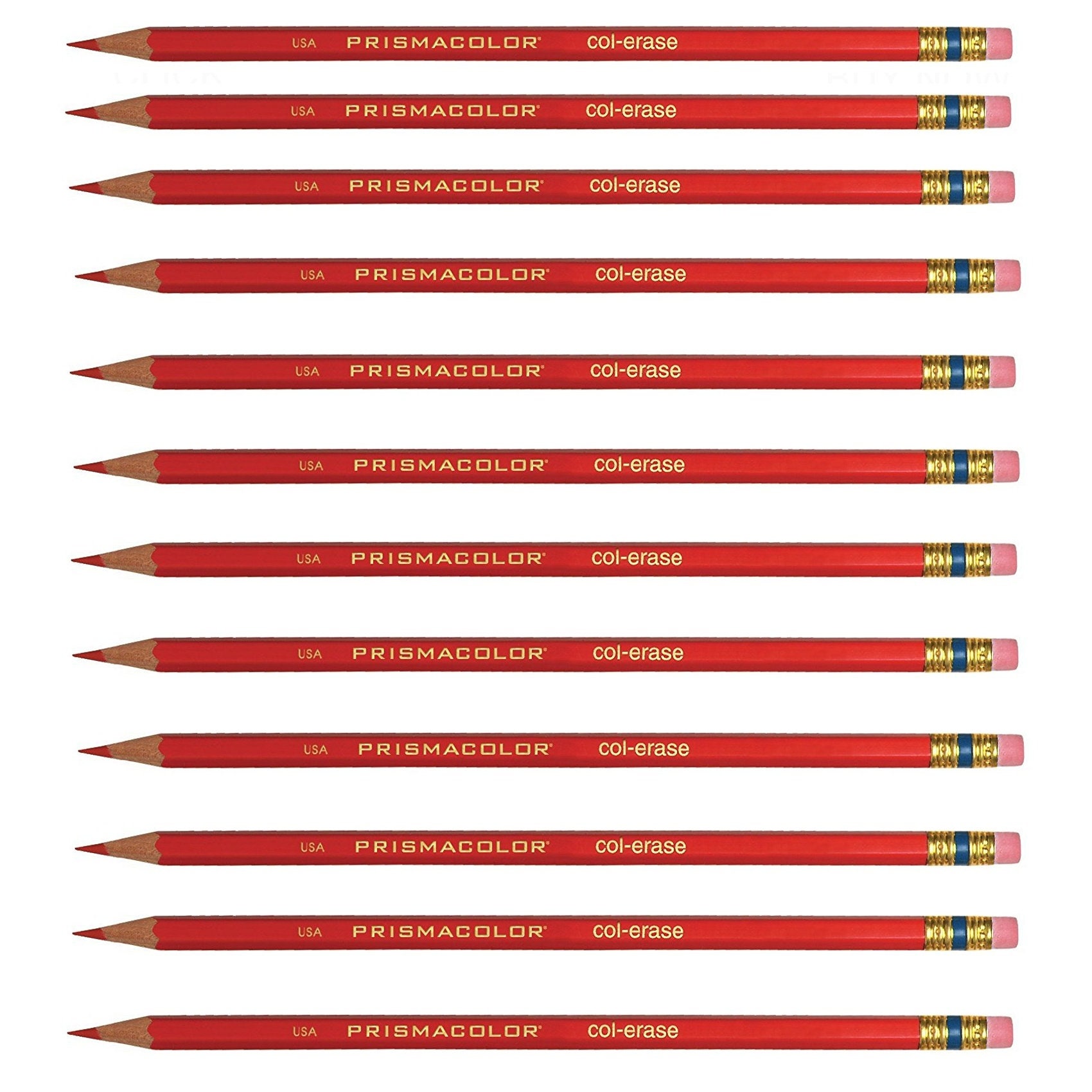 Matite colorate cancellabili rosse Prismacolor Col-Erase, 12 pezzi Libro da  colorare, disegno, anime, Prismacolor Arts Crafts -  Italia