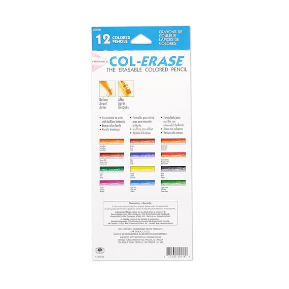 Rubbermaid Col-Erase Colored Pencils