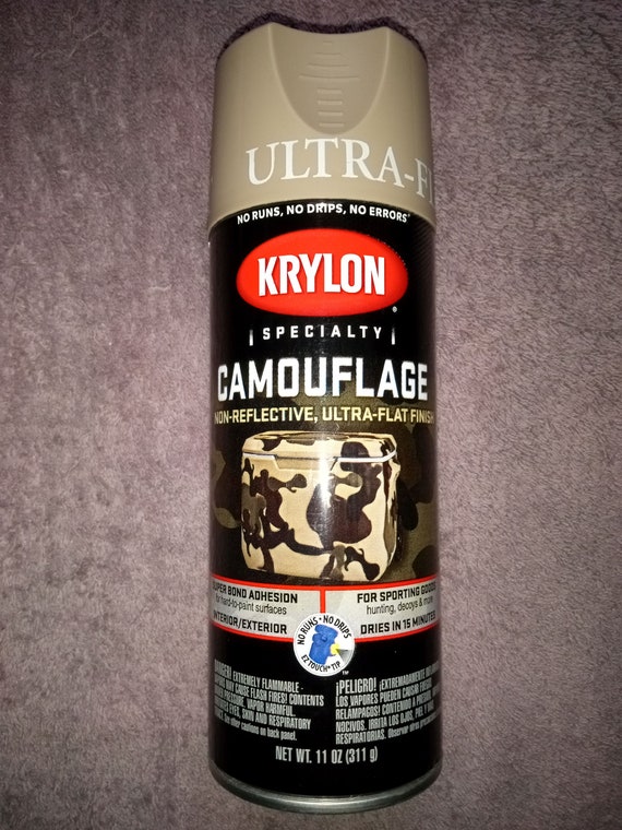 新品 KRYLON GLOSS KHAKI カーキカモフラージュスプレー | 第三商店