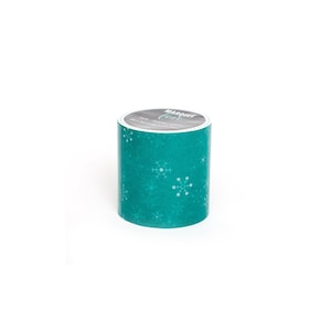 Blue Snowflake Washi Tape, 2" (50mm) x 9 Feet (2.7 Meters) Decorations, Gift-Wrapping, Scrapbooking, Card-Making, Wedding Ornaments
