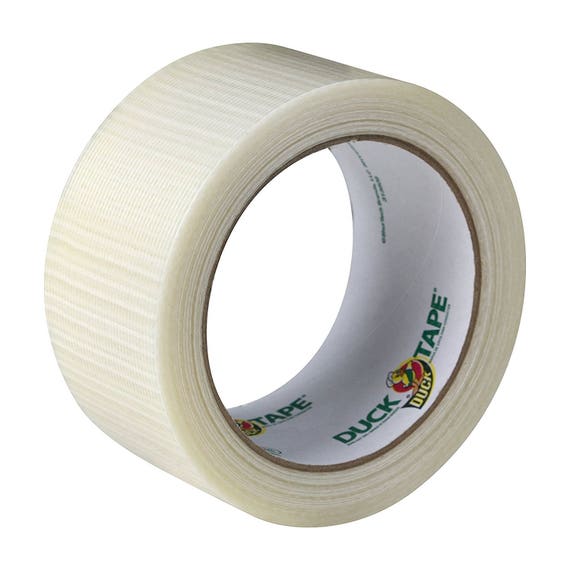 Duck Max Duct Tape, 1.88 x 20 yds, 3 Core, White