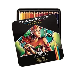 Prismacolor Premier Soft Core Colored Set of 72 Pencils; Drawing, Blending, Shading & Rendering, Prismacolor Arts Crafts