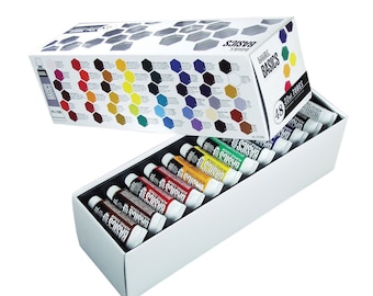 Acrylic Paint Set; Tube, 48 Piece Acrylic Paint Art Set