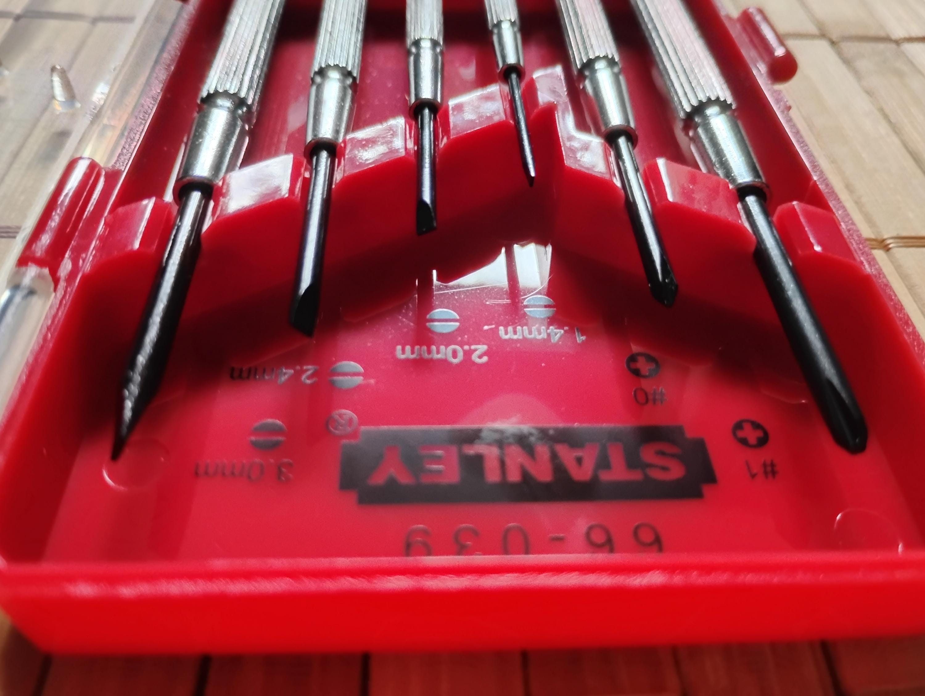 Stanley 6-Piece Precision Screwdriver Set – Perfect For Glasses, Laptops & Jewelry Repairs