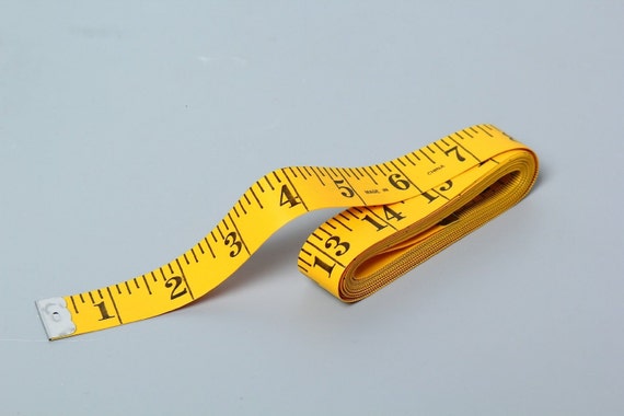 120 Inch (300 cm) Soft Tailor Tape Measure for Sewing - Yellow