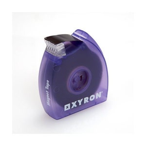 Dunne magnetische tape met dispenser, 3/4" (19 mm) x 25 voet (7,92 meter), flexibele rubberen magneetlijm, scrapbooking, kaarten maken reliëf