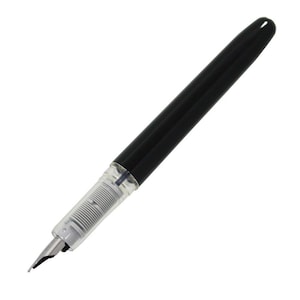 Black Platinum Plaisir Fountain Pen, Medium Nib Fountain Pen, Ink Pen for Writing, Calligraphy, Drawing, Inking