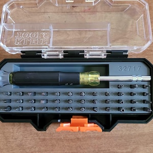 Klein Tools 32717 Precision Screwdriver Set, 39 Bits for Apple Products