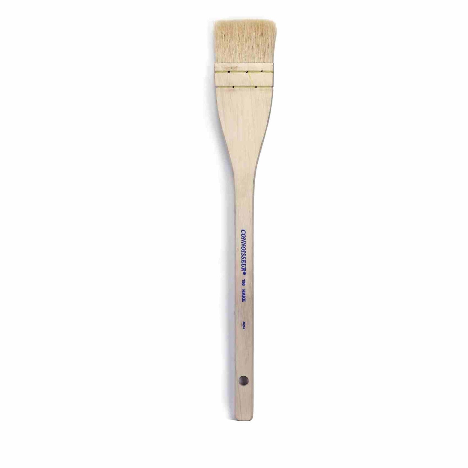 Connoisseur Flat Wide Hake Brush 3 by 1-1/4 Inches. Apply Thin