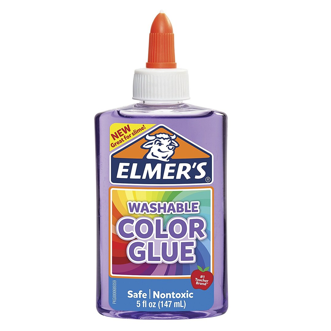 Elmer's Disappearing Purple Liquid School Glue, 3-Ounces, 1 Count