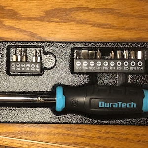 18-in-1 Multi-Bit Screwdriver Set with T-bar, Precision Screwdriver Stored in Shaft, All in One