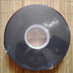 Strong Double Sided Mounting Adhesive PE Foam Tape, Indoor and Outdoor, Waterproof & Weatherproof, Wall Safe, 2in x 49Ft, 50mm x 15m