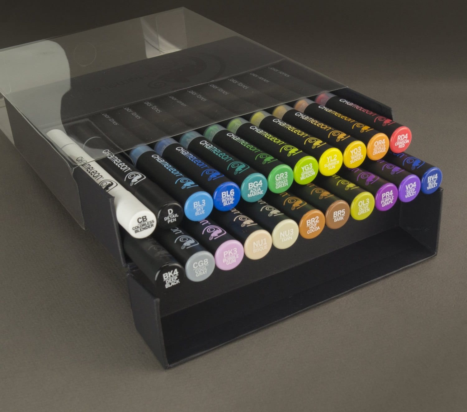 Chameleon Markers Pens, Double Ended; Adult Coloring Books, Bible Journaling, Planer, Diary, Drawing, Sketching Markers; All Colors, 22 Pens