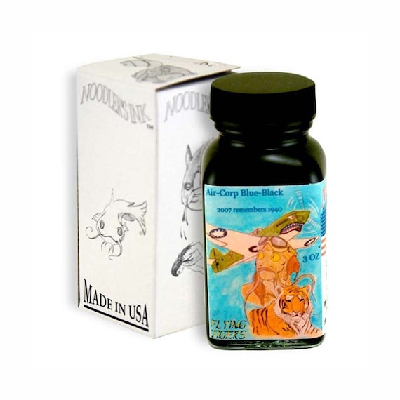 Noodler's Ink Fountain Pen Bottled Ink - 3oz, Blue - View #7