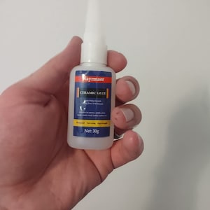 Keramische lijm, voor aardewerk, porselein, glas, oneffen en ruwe oppervlakken, knutselen en repareren, sterke onmiddellijke lijm