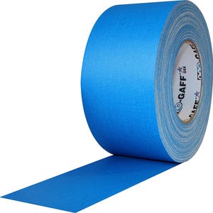 Ruban adhésif bleu électrique ; Ruban adhésif résistant à l'eau, résistant à l'eau et polyvalent de qualité professionnelle, large, 3 po.