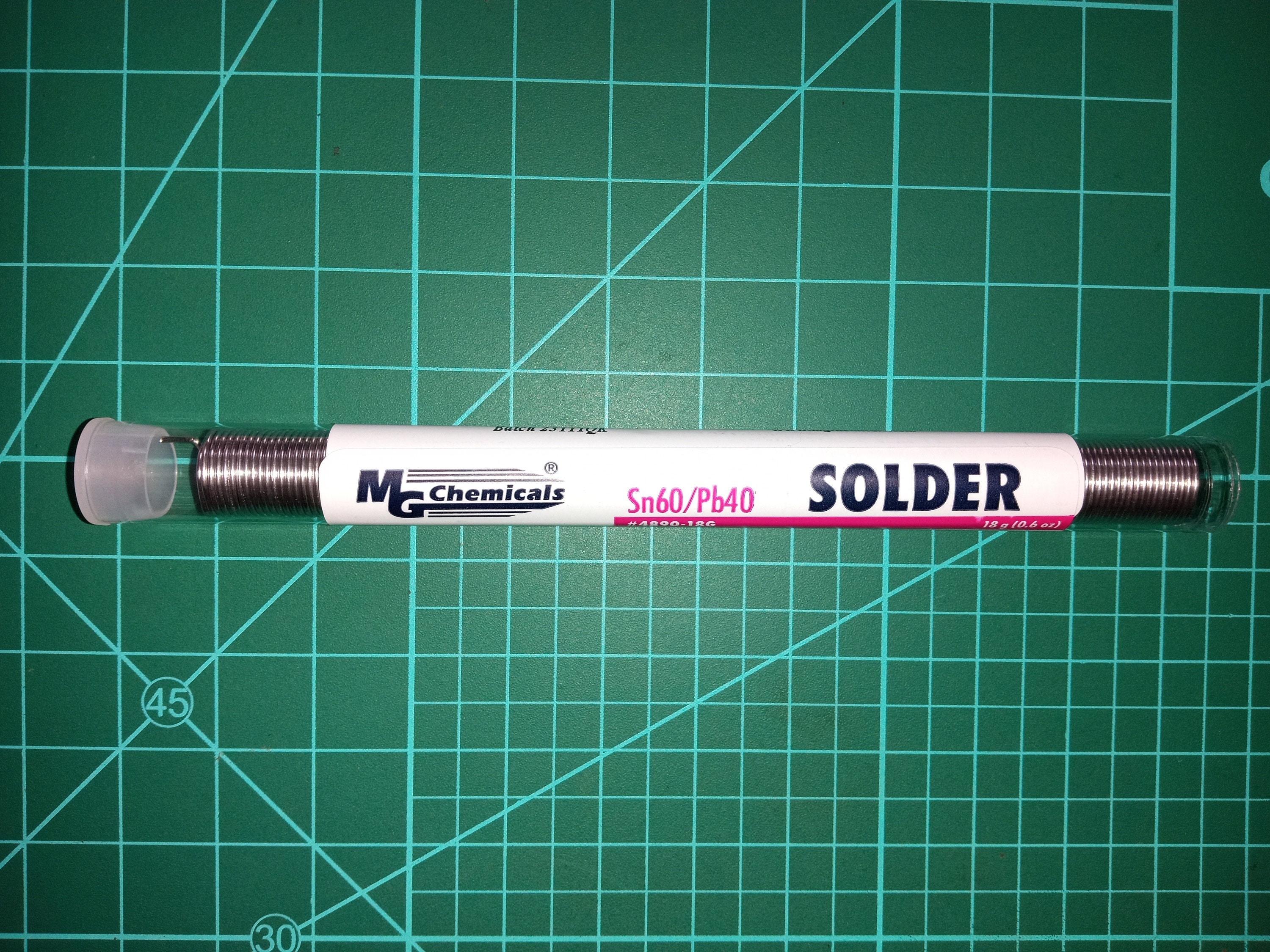 Stagno Per Saldatura 60/40 Con Flusso - 0.8mm X 30g, Per Elettronica E DIY - Foto 5