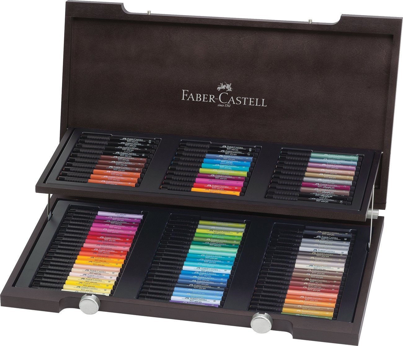 90 Faber-castell PITT Artist Brush Studio Pens, Markers; Pigmented