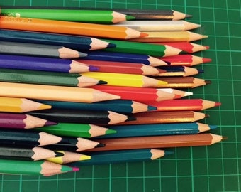 24 Adult Coloring Book Pencil Set, Colored Drawing Pencils; Anime, Manga, Art, Drawing, Illustration