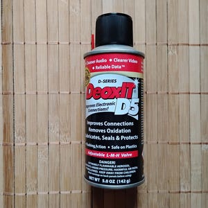 D5S-6 CAIG DeoxIT 5% Spray Electric Contact Cleaner, 5 oz. D5S-6-LMH