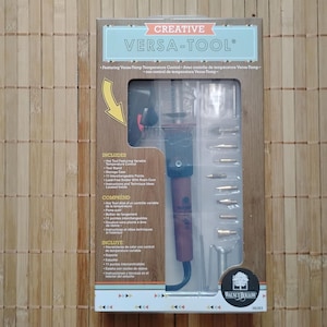 Holzbrandstift, variable Temperaturregler und 11 Spitzen WoodBurning Leather Craft Set Pyrographie Detailer Tool