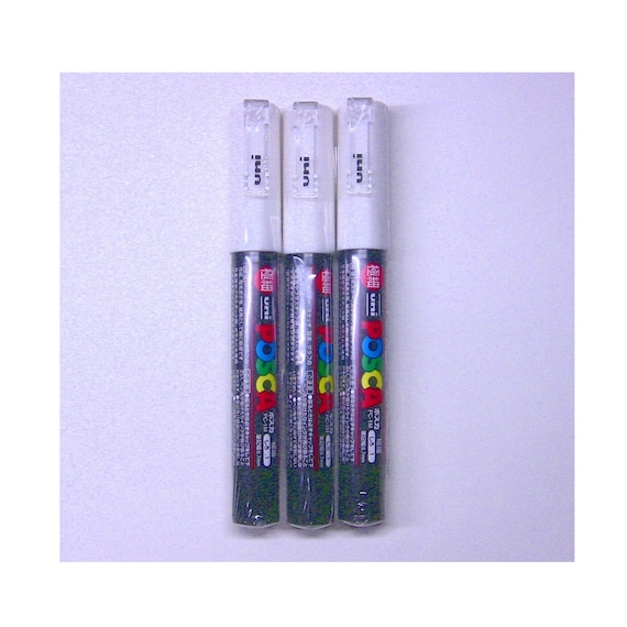 Uni Paint Marker, Fine Tip, White