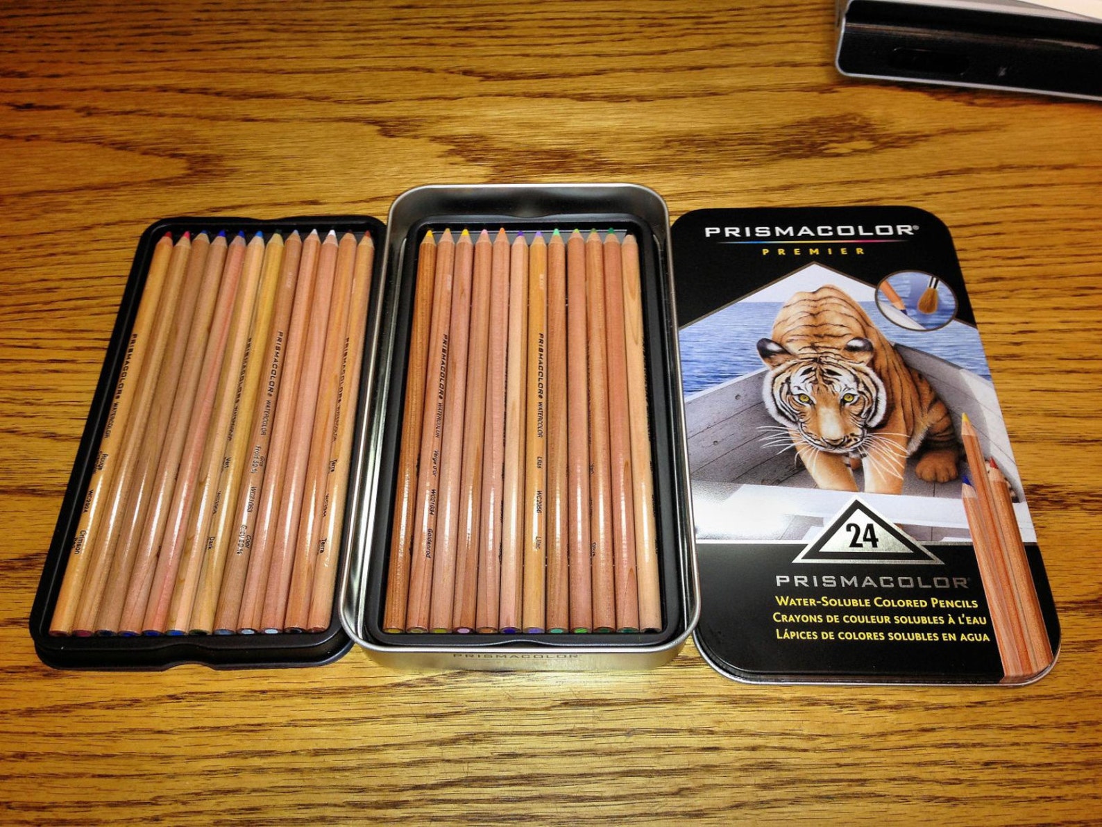 Prismacolor Watercolor Colored Pencils Set of 24 Sketching Etsy