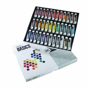 Liquitex Professional Heavy Body Acrylic Paint - Set of 24, Essential  Colors, 22 ml, Tubes
