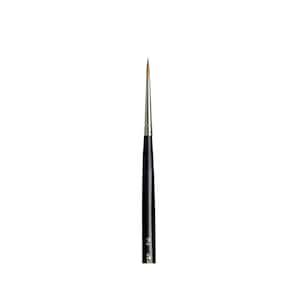 da Vinci Paintbrush, Paint Brushes, Series 5506 Restauro Maestro, Size 2 Kolinsky Red Sable Round Paintbrush. Miniature, Restoration