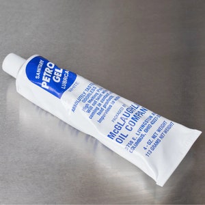Lubricante en gel de gasolina de grado alimenticio para equipos sanitarios, McGlaughlin Lube, SK-RR3A-GLX1, 113 g