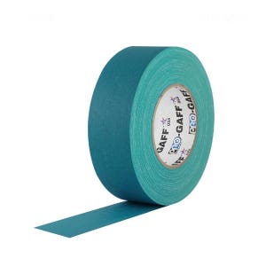 Ruban adhésif vert sarcelle ; Ruban adhésif résistant non réfléchissant, imperméable et polyvalent de qualité professionnelle, 2 po x 55 m ; Plus solide que le ruban adhésif