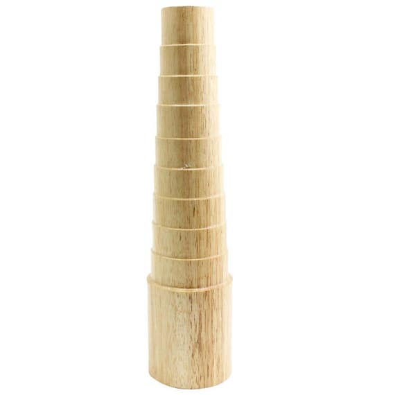 Wooden Mandrel, Bracelet, Bangle; Step Mandrel Wire Wrapping Tool; Bracelets, Beading, Jewelry Adjustment Tool