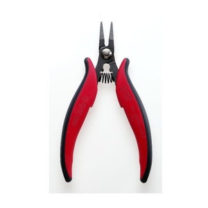 Needle Nose Pliers, Heavy Duty Short Nose Pliers with Serrated Jaws, 2mm Nose, Hakko Pliers; Jewelers Pliers, Beading Pliers, Jewelry Making